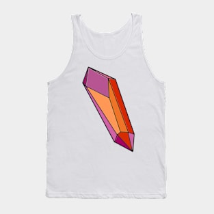 Crystal in Lesbian Pride Tank Top